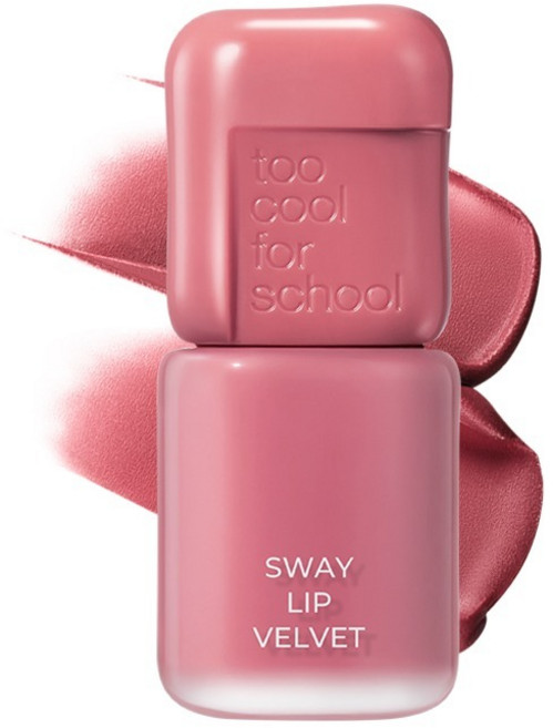 투쿨포스쿨 스웨이 벨벳 립틴트, 07 뮤티드 체리, 1개