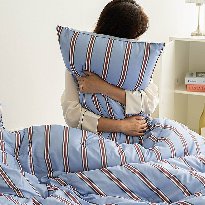 아토앤알로 올데이 스트라이프 베개커버