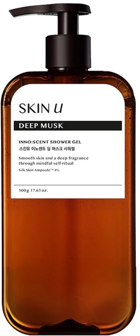 스킨유 이노센트 샤워젤 딥 머스크, 500g, 1개 - 쿠팡
