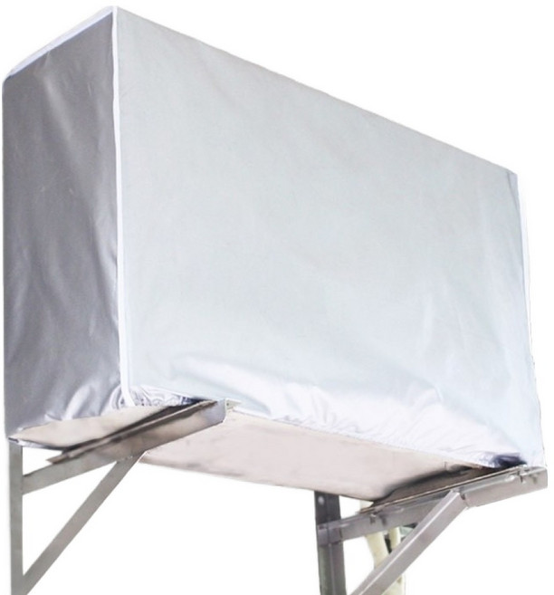 다온즈 에어컨 실외기 커버 열차단 방수 방진 보호 덮개 소형, 1개, 8002