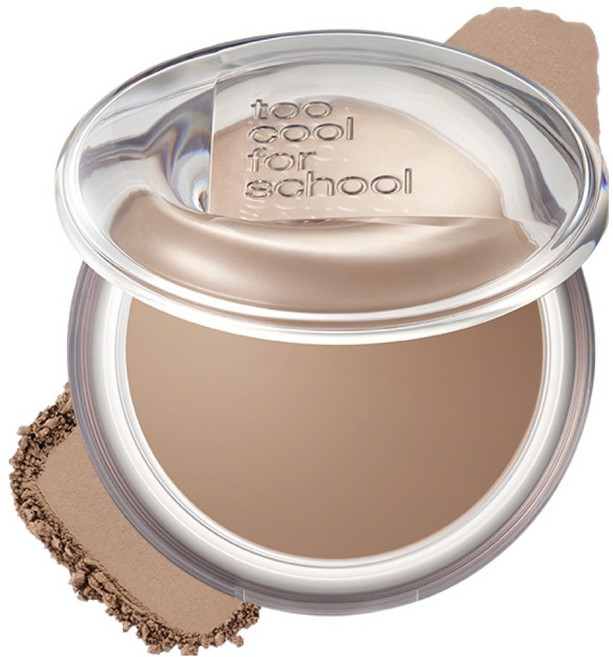 투쿨포스쿨 베일드 컨투어 팩트 7.2g, 헤이즐, 1개