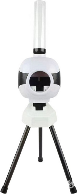 마샤투 배드민턴 자동 서브 셀프 머신, 화이트, 1개, 1개입