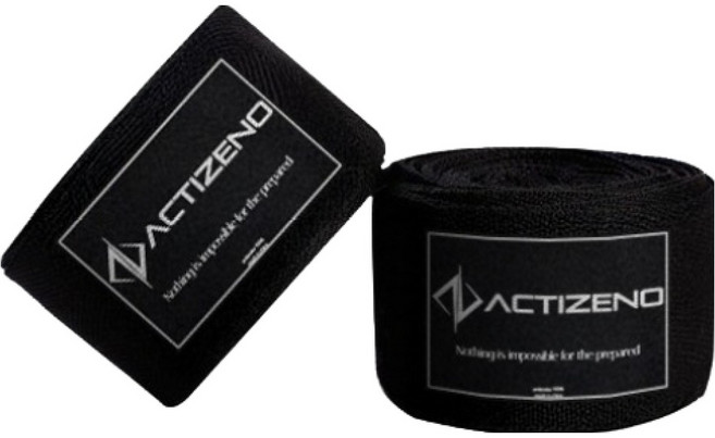 액티제노 복싱 핸드랩, 블랙, 2개