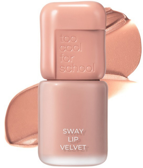 투쿨포스쿨 스웨이 벨벳 립틴트, 01 누드 휩, 1개