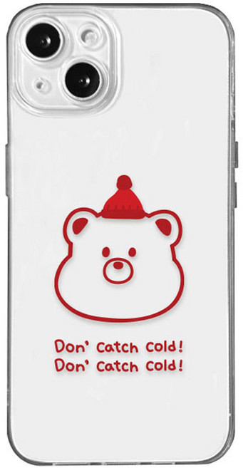 hottmall 毛帽小熊手機殼