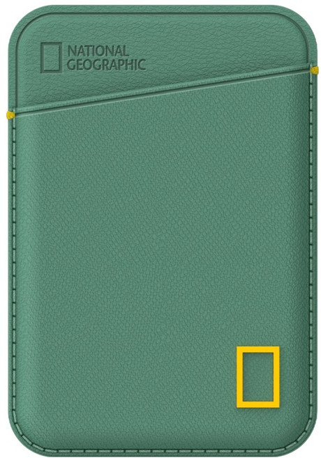 스킨플레이어 내셔널지오그래픽 맥세이프 카드 포켓, 씨그린, 1개