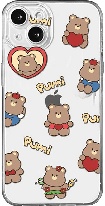 hottmall Pumi Bear 圖案手機殼