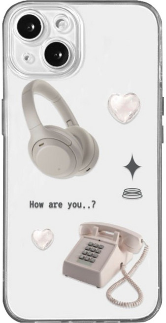 hottmall 耳機貼紙手機殼