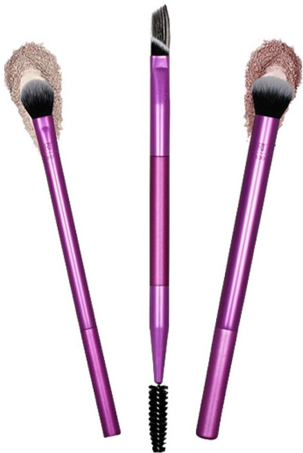 리얼테크닉스 아이 섀이드 블렌드 브러쉬 3종 세트, 혼합색상, 1개