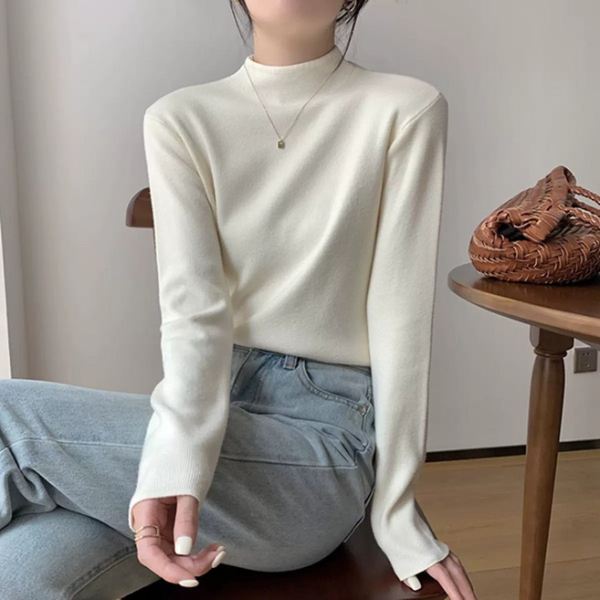 女款立領套頭衫 N 11017