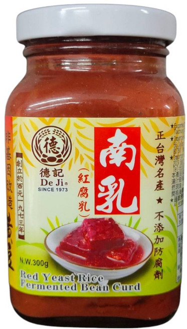 德記 紅腐乳, 1個, 300g
