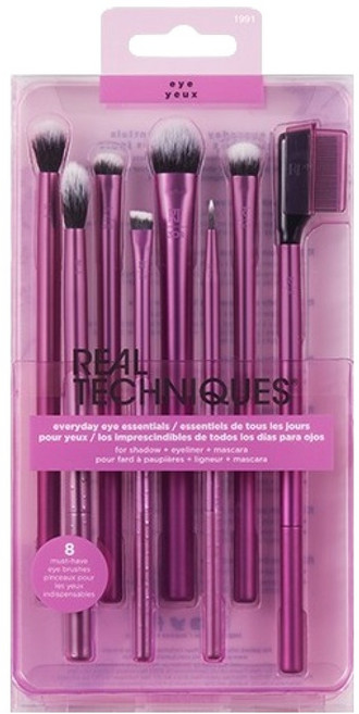 리얼테크닉스 에브리데이 아이 에센셜즈 메이크업 브러쉬 8종 세트, 혼합색상, 1개