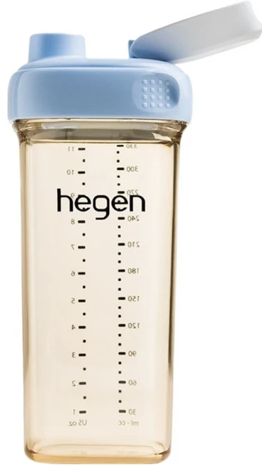헤겐 아동용 V2 PPSU 드링킹보틀 물병, 블루, 1개, 330ml - 쿠팡