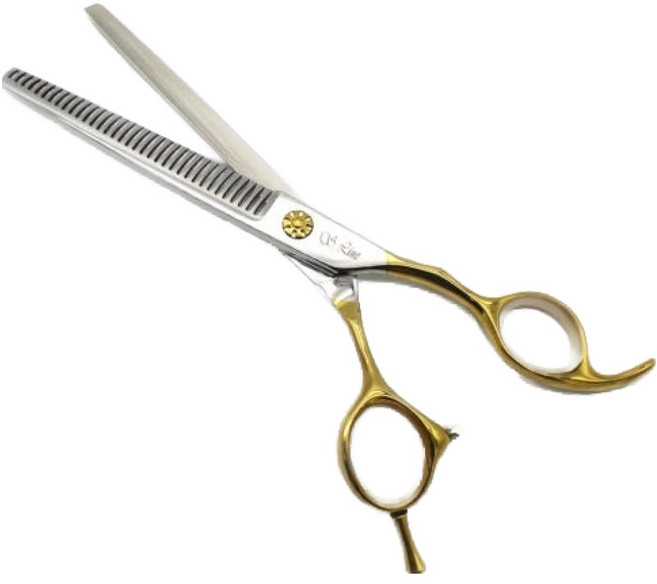 실버라인 배냇 요술 가위 7.5인치, 실버 + 옐로우, 1개