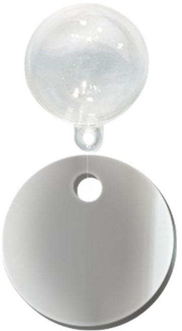 미미네아쿠아 MAC 부상식 베타 플레어링 거울, 1개