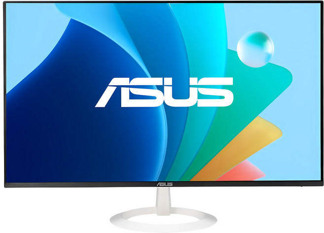 ASUS 華碩 FHD IPS 100Hz 護眼電腦螢幕 白色, VZ24EHF-W, 24吋
