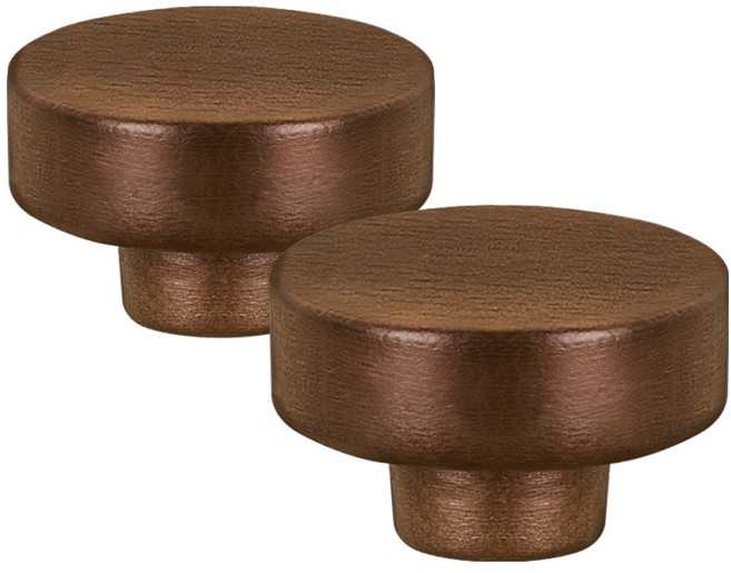 까사베니 프라이팬 냄비뚜껑 나무꼭지 손잡이, 2개, 혼합색상