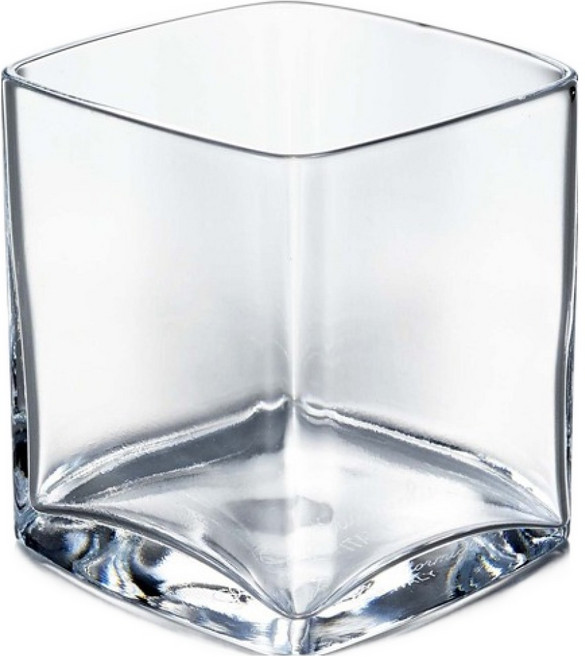 루이지보르미올리 미켈란젤로 싱글서빙 사각 140ml, Clear, 6개