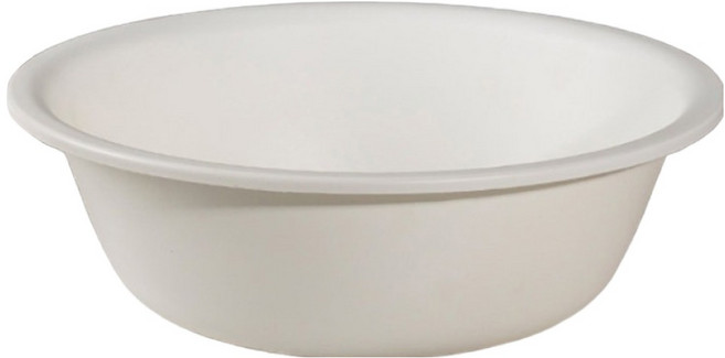 모나코올리브 라파스텔 라운드 대야 소형, 화이트, 1개