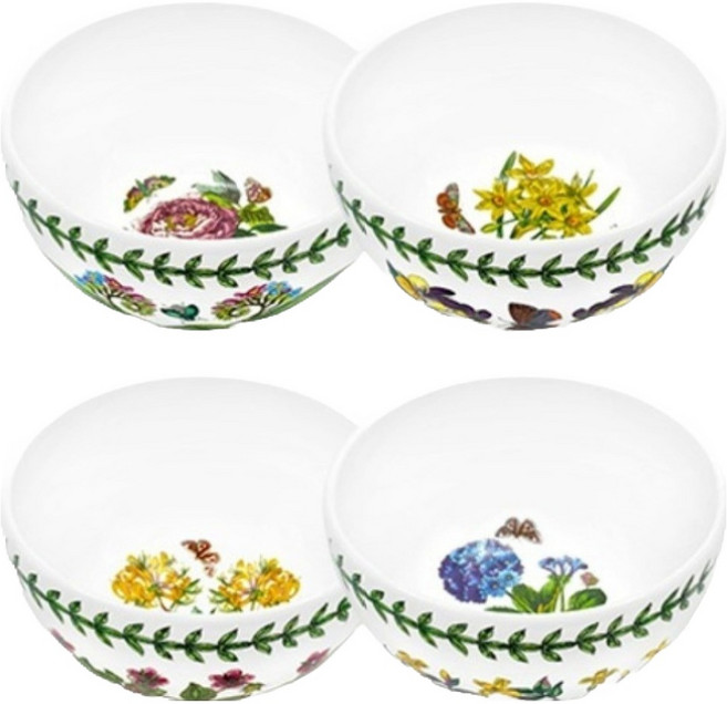 포트메리온 보타닉가든 한국형 미니 밥공기, 랜덤발송, 4개