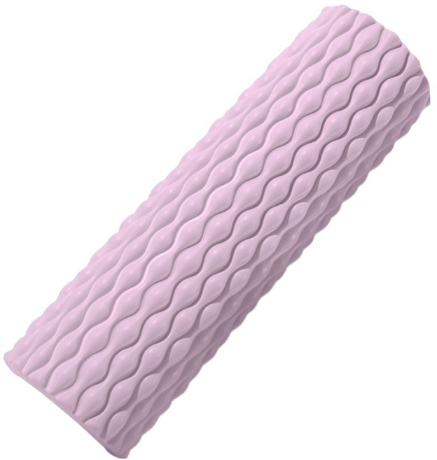 로이윙 EVA 웨이빙 돌기 하드 폼롤러, 그레이프, 1개