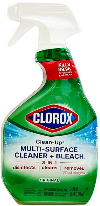 CLOROX 高樂氏 萬用強效去污漂白清潔劑, 709ml, 1個