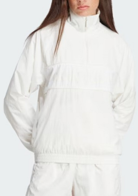 아디다스 여성용 NY 하프집 윈드브레이커 IR5282