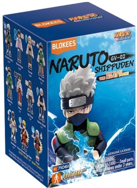 블로키 미미월드 나루토 갤럭시 버전 02 피규어 랜덤발송, 1개