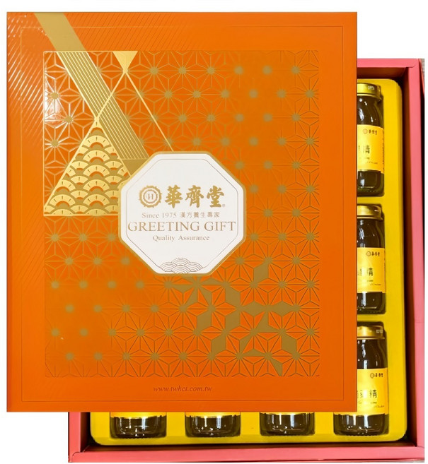 華齊堂 熬滴雞精, 60ml, 12罐