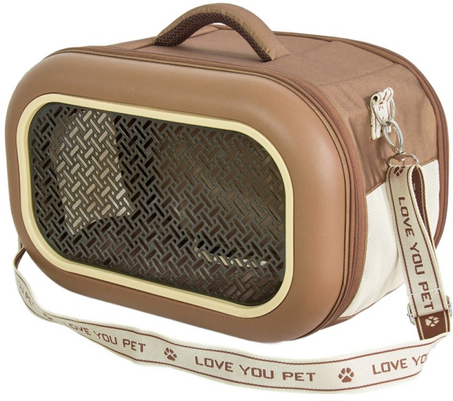 레드퍼피 블레터 이동가방, 커피브라운, 1개