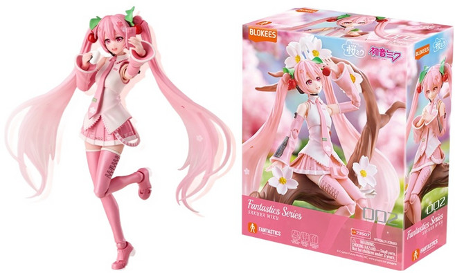 블로키 미미월드 사쿠라 미쿠 피규어, 1개