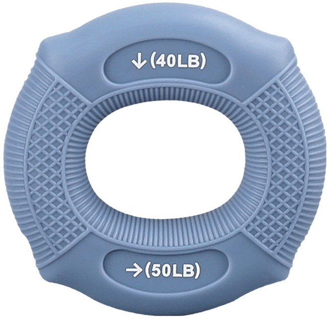 스포홀릭 와플 듀얼 악력기 40~50LB, 블루, 1개
