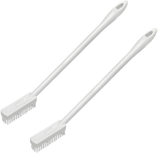 솔앤소울 롱 틈새솔 브러쉬 2p, 라이트 그레이, 1개