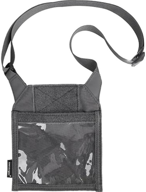 에머슨 기어 목걸이형 여권 다용도 여행 지갑 울프그레이, Gray