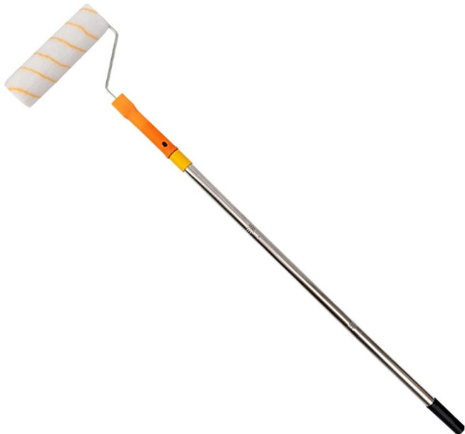 지오비즈 대형 페인트 롤러 4단 장대 1.2m, 1개