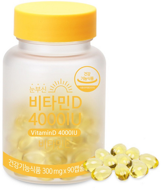 한미양행 눈부신 비타민D 4000IU 27g, 90정, 1개