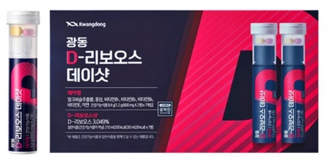 광동제약 D-리보오스 데이샷, 7회분, 1개 - 쿠팡