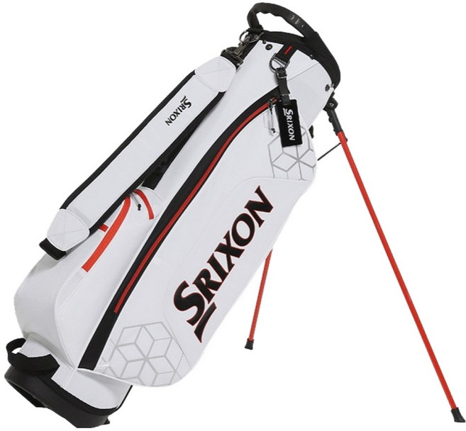 SRIXON Dunlop Korea 25 Srixon GGC-23055i 超輕量支架袋, 白色
