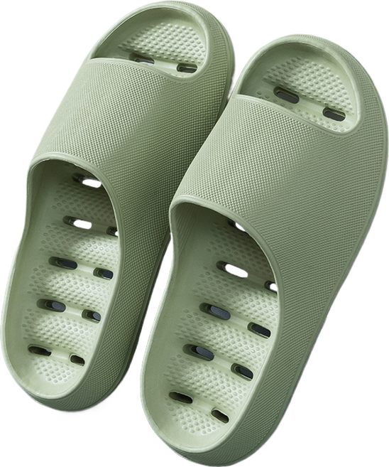 스마일에너지 실리콘 욕실화 D TYPE, 그린, 1개