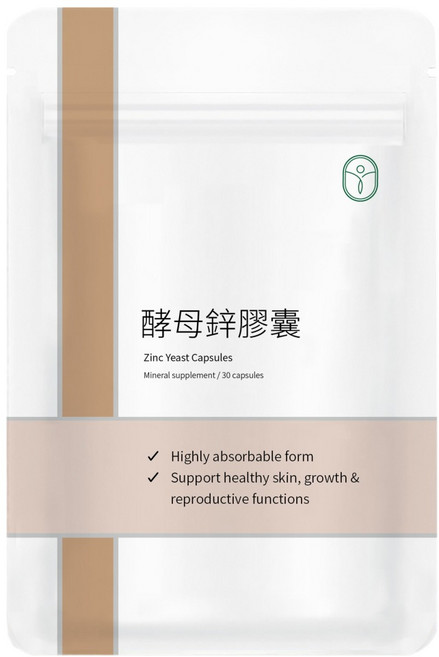 De Chuang 德創生技 酵母鋅 2g, 1個, 30顆