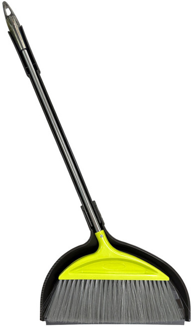 솔앤소울 마당 빗자루 + 쓰레받기 세트, 혼합색상, 1세트