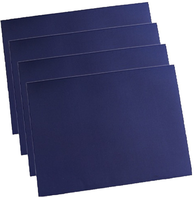 아리코 컬러 패딩 수선 패치, 네이비, 4개