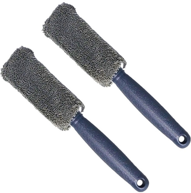 월드크린 마이크로 휠브러쉬, 그레이, 2개