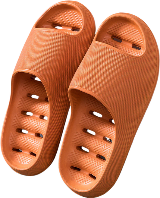 스마일에너지 실리콘 욕실화 D TYPE, 오렌지레드, 1개