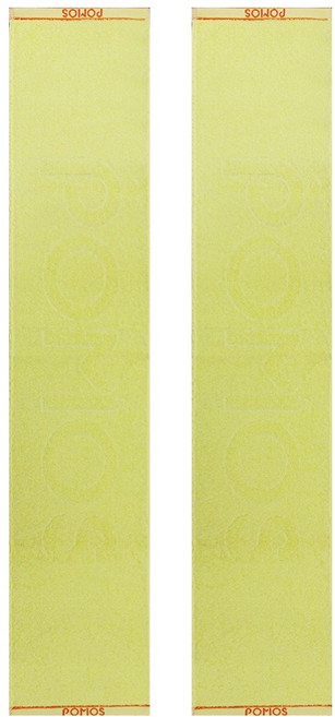 송월타월 포모스 뉴스포츠 타올 20 x 100 cm, 노랑, 2개