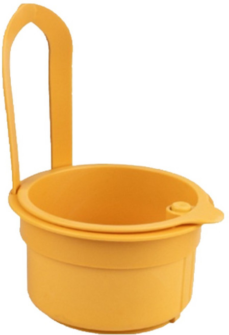 원클릭 음식물 쓰레기 바구니, 오렌지, 1개