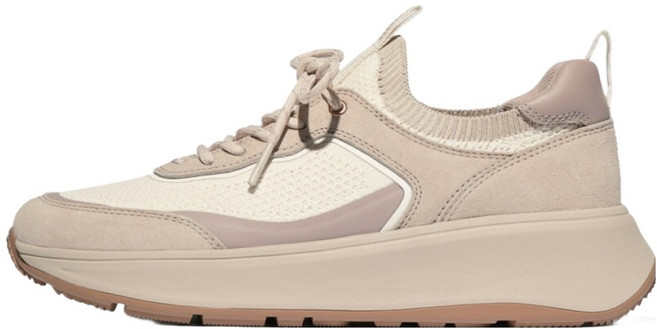 fitflop F-Mode 懶人套穿編織厚底休閒鞋