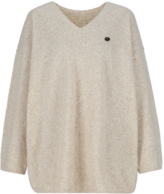 스위트숲 여성용 브이넥 루즈핏 니트 WB9LKE1