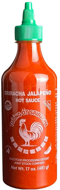 스리라차 지오씨팜 할라피뇨 핫소스, 481g, 1개