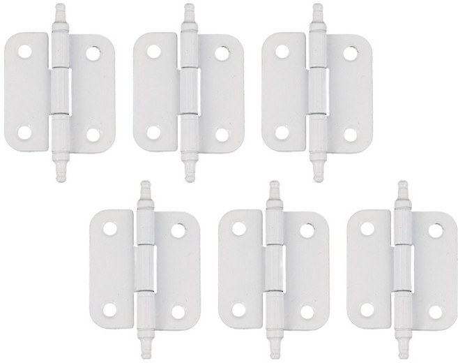 우아미 가구 경첩 화이트, 6개
